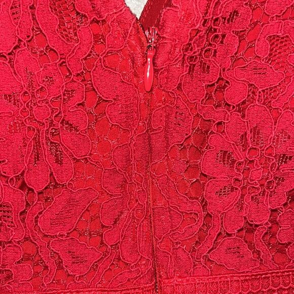 Women’s Petite ASOS Little Mistress Frilly Lace Mini  Dress homecoming formal - Picture 6 of 8